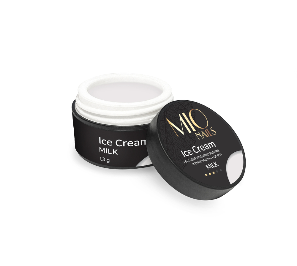 Гель MIO NAILS  "ICE CREAM GEL" - MILK, 13 гр