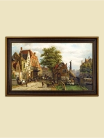 Картина серии "Голландия" настенная для интерьера 56*36 см