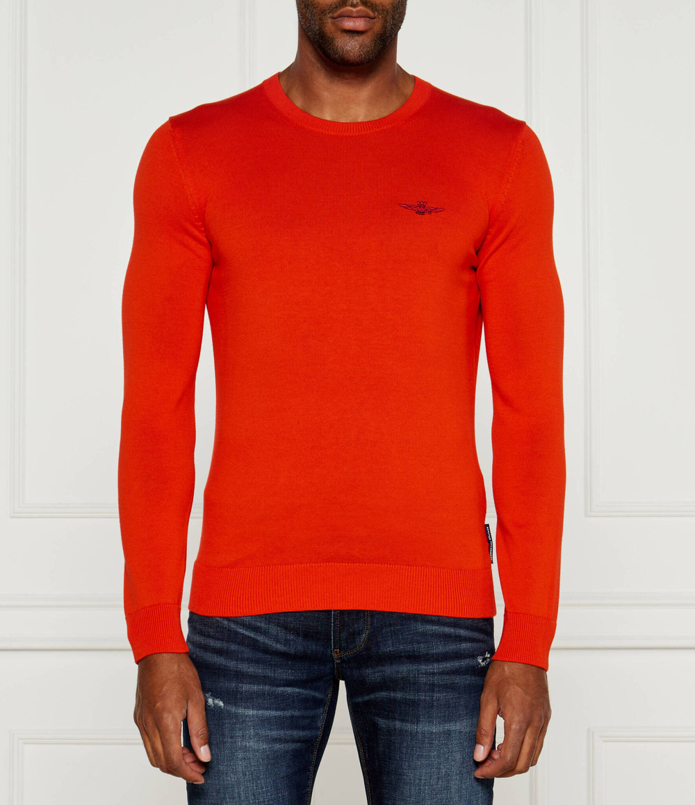 Свитер GIROCOLLO Aeronautica Militare - красный(MA1502L506)