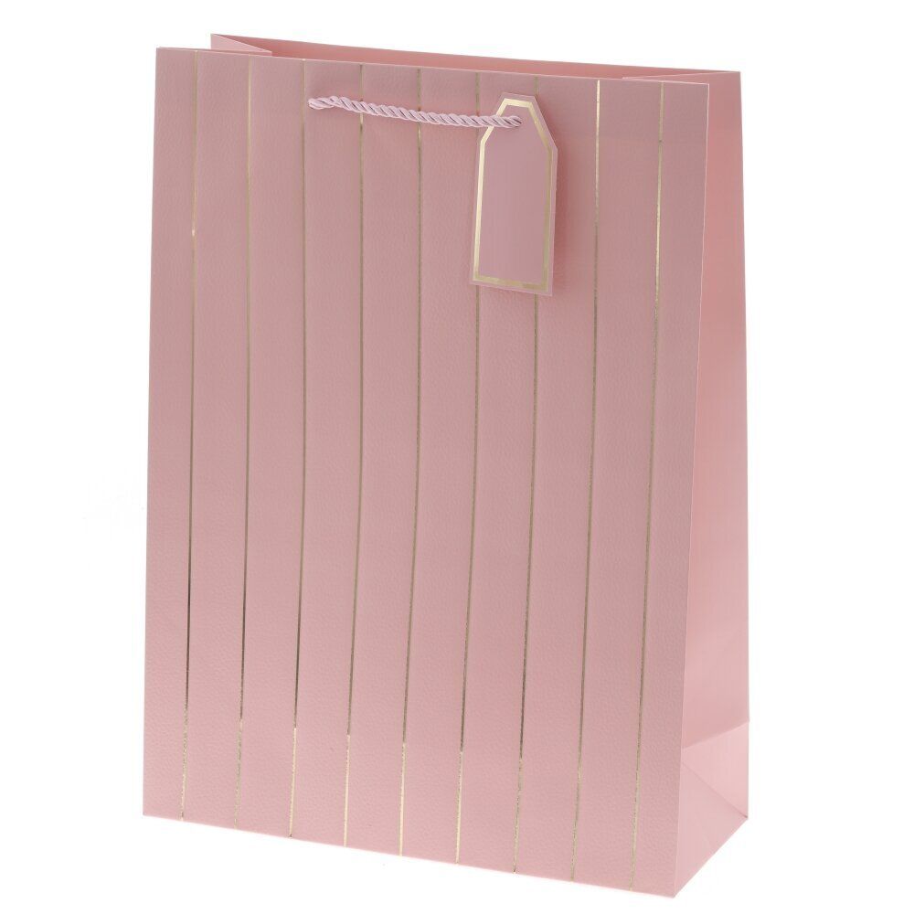 GAEM Пакет подарочный L (бумага 210г/м2, блок 12шт), L31 W12 H42 см, 9в.