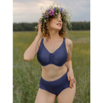 179-19-L бюстгальтер Sermija (rumba бордовый 90E)