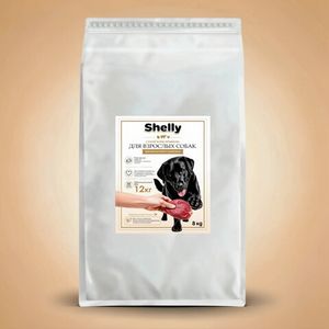 Сухой корм Shelly для взрослых собак мясное ассорти с морковью
