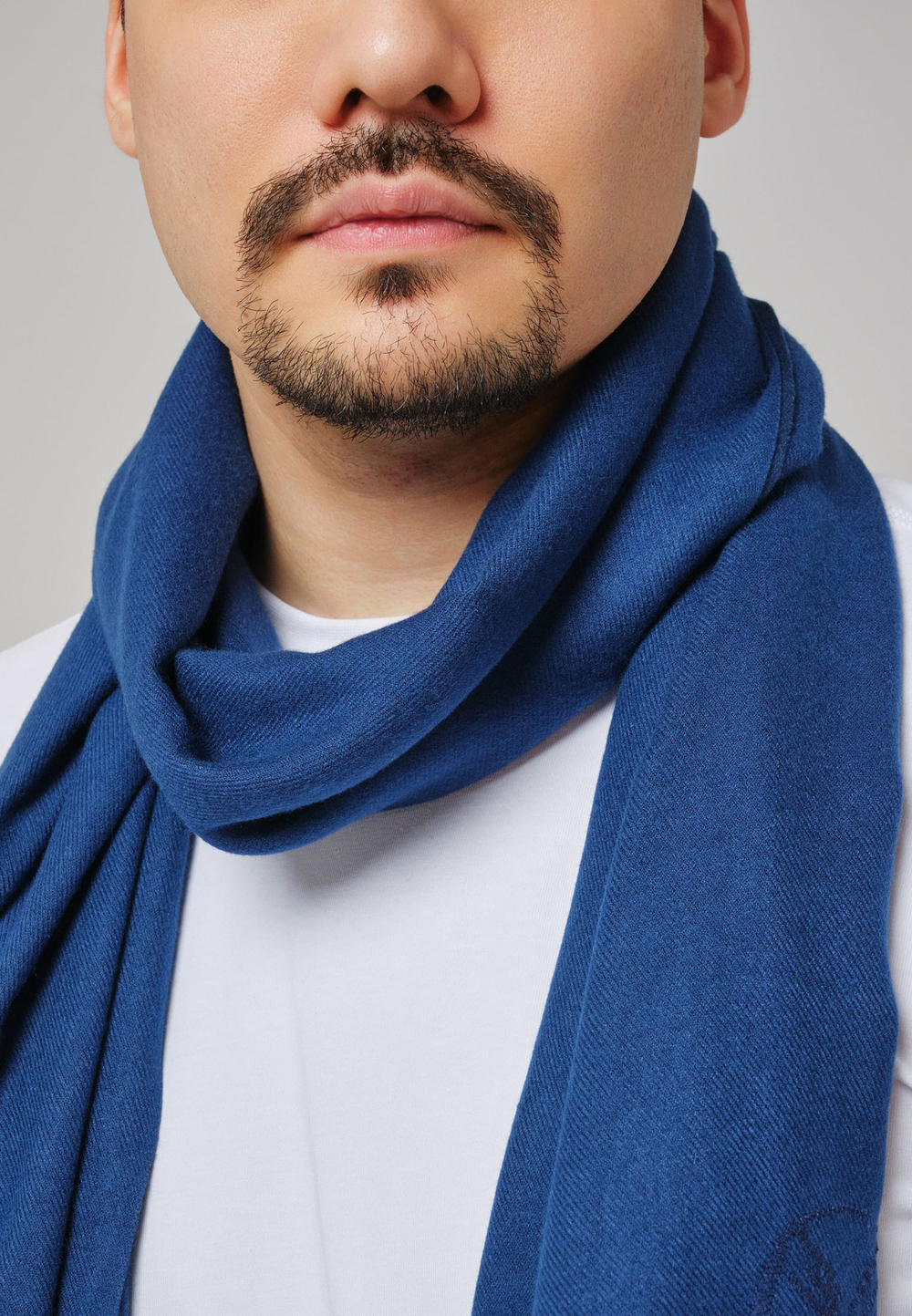 Шарф кашемир ARGYMAQ BLUE