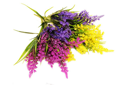 Букет лаванды пластик