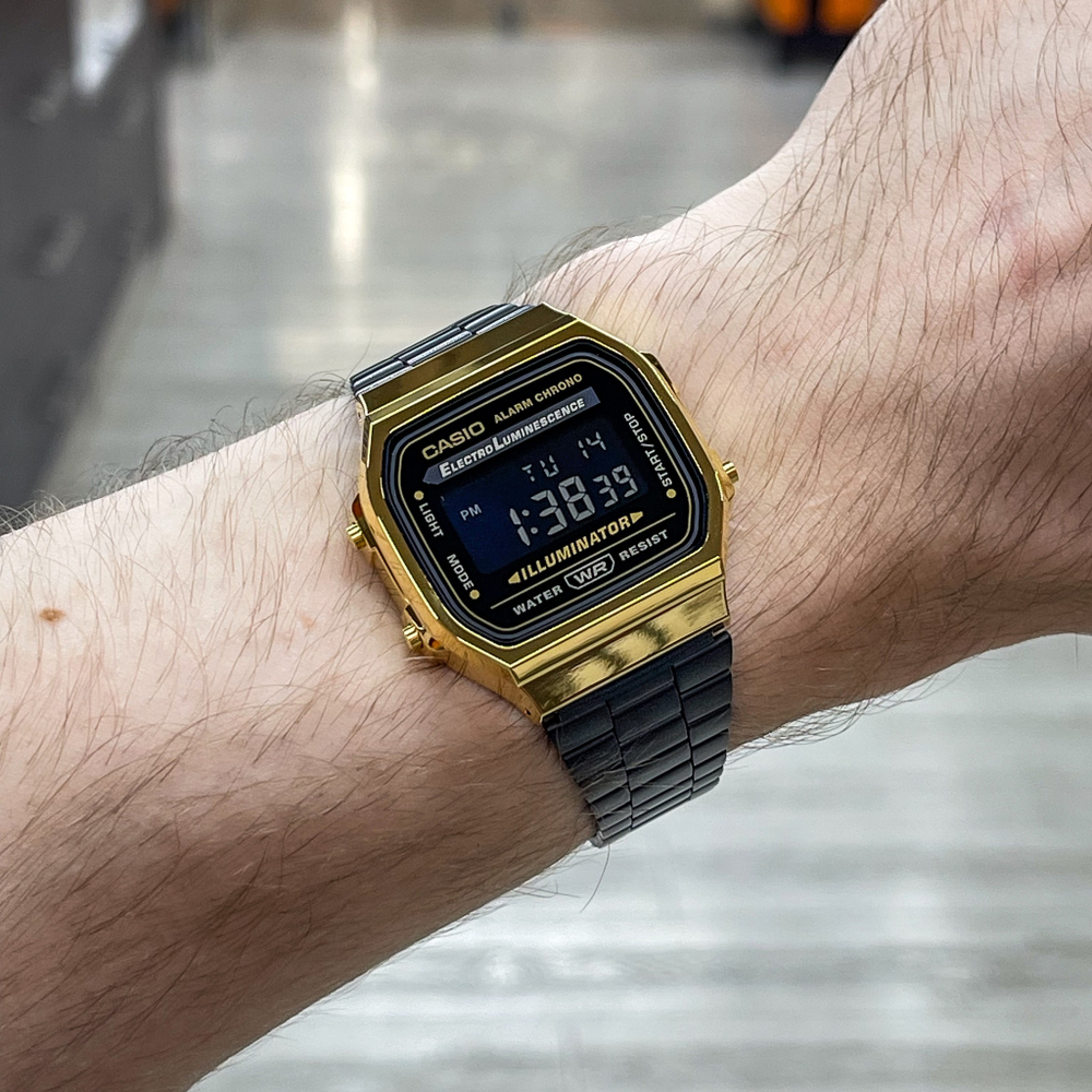 Casio A168WEGB-1B