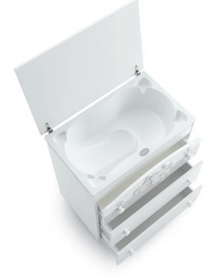 Пеленальный комод Erbesi Dolce White