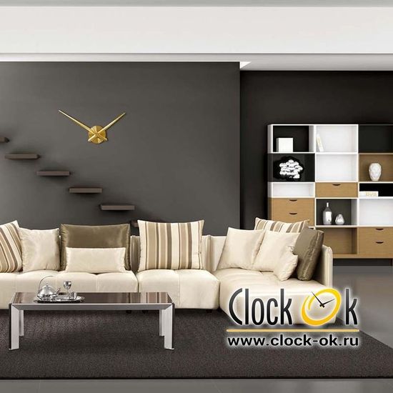 Настенные часы без цифр Simple