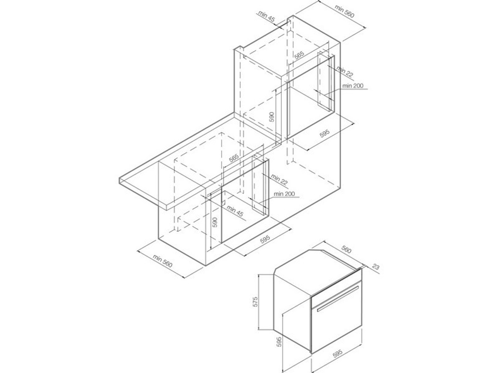 Духовой шкаф GRAUDE BK 60.1 SM