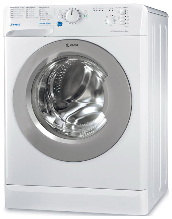 Indesit BWSB 51051 S белый Стиральная машина