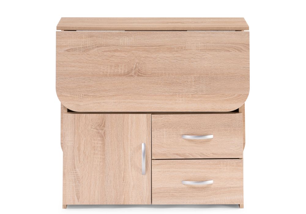 Стол-тумба 130,2х80,2х75,1 дуб сонома