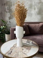 Кашпо - Скульптура - Гипсовая голова Романтик