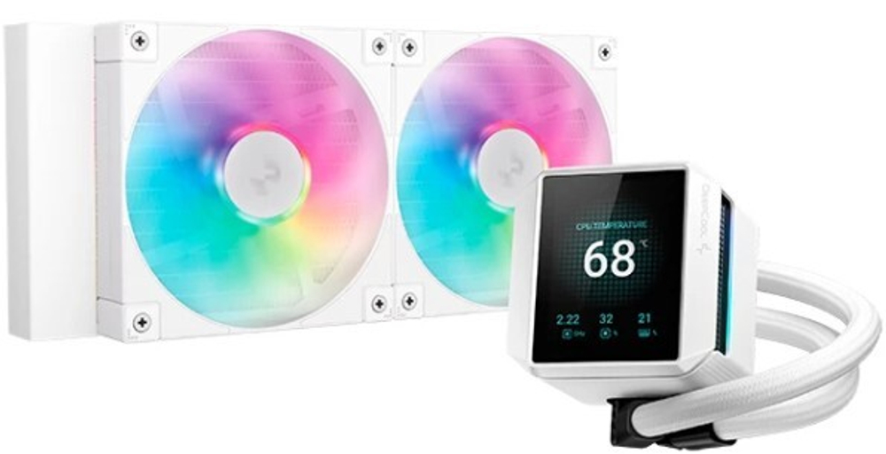 Система охлаждения жидкостная Deepcool MYSTIQUE 240 WH ARGB
