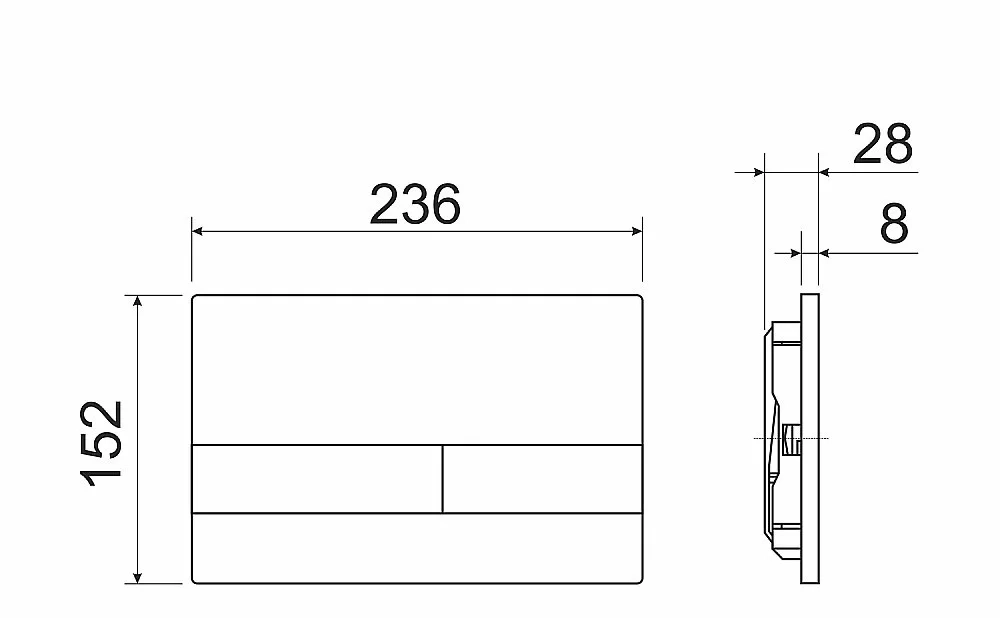 Унитаз подвесной Ceramica Nova Metropol CN4002_1002CH_1000 безободковый, с крышкой микролифт, с инсталляцией и кнопкой хром