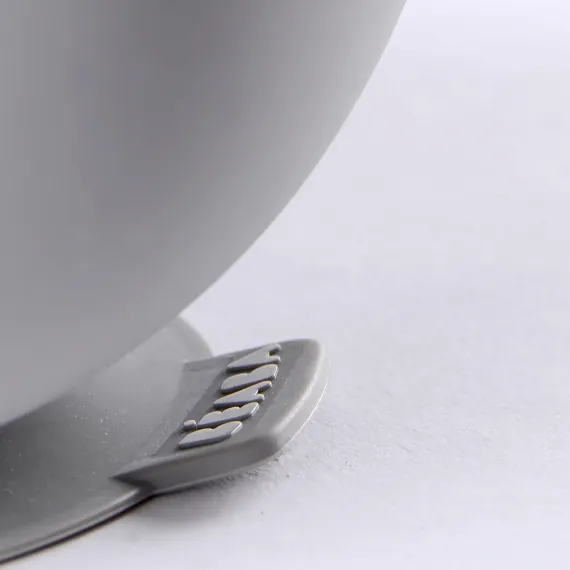 Миска из силикона Beaba Silicone Bowl With Suction Cup Grey