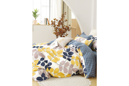 Постельное белье GoodNight Сатин Делюкс 336 с компаньоном 2 сп. с евро (с нав. 50х70)