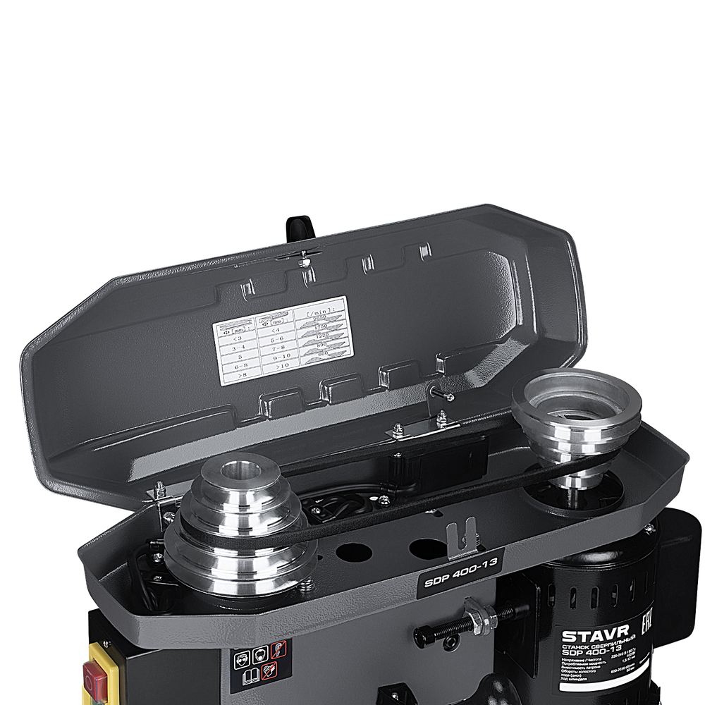 Станок сверлильный 13 мм с регулировкой оборотов STAVR SDP 400-13