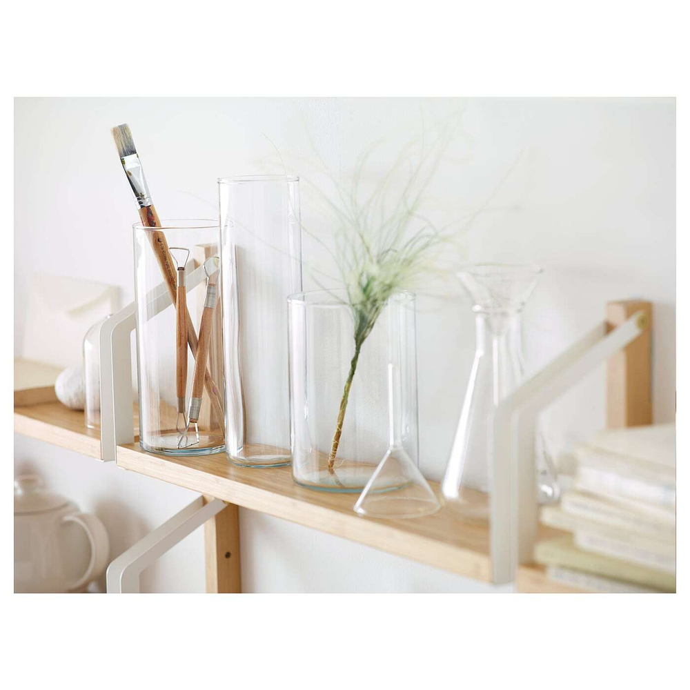 IKEA CYLINDER  (ИКЕА СЙЛИНДЕР)  -  Ваза, 3 штуки, прозрачное стекло