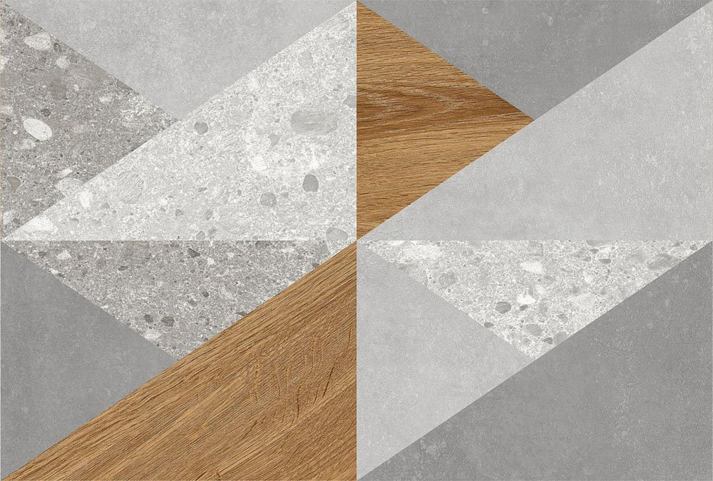 Плитка облицовочная Vision светло-серый 40*27 декор 9VI0164M