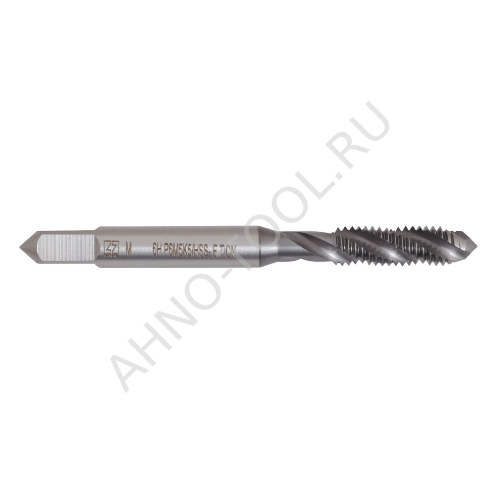 Метчик м/р  М5,0х0,8 Р6М5К5/HSS-E ГОСТ 17933-72 TiCN, с винтовой канавкой, ТОЧИНТЕХ