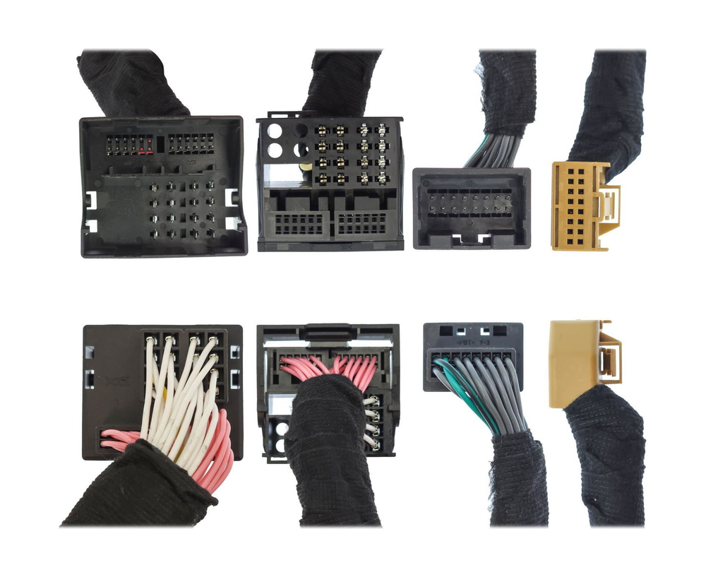 Комплект с разъёмами 12.3" Audi Q7 2009-2016 система 3G (FYT, все провода в комплекте) - Car-Smart LUX-U3GQ7