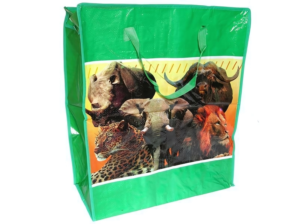 Сумка хозяйственная 55*65*25см с рисунком