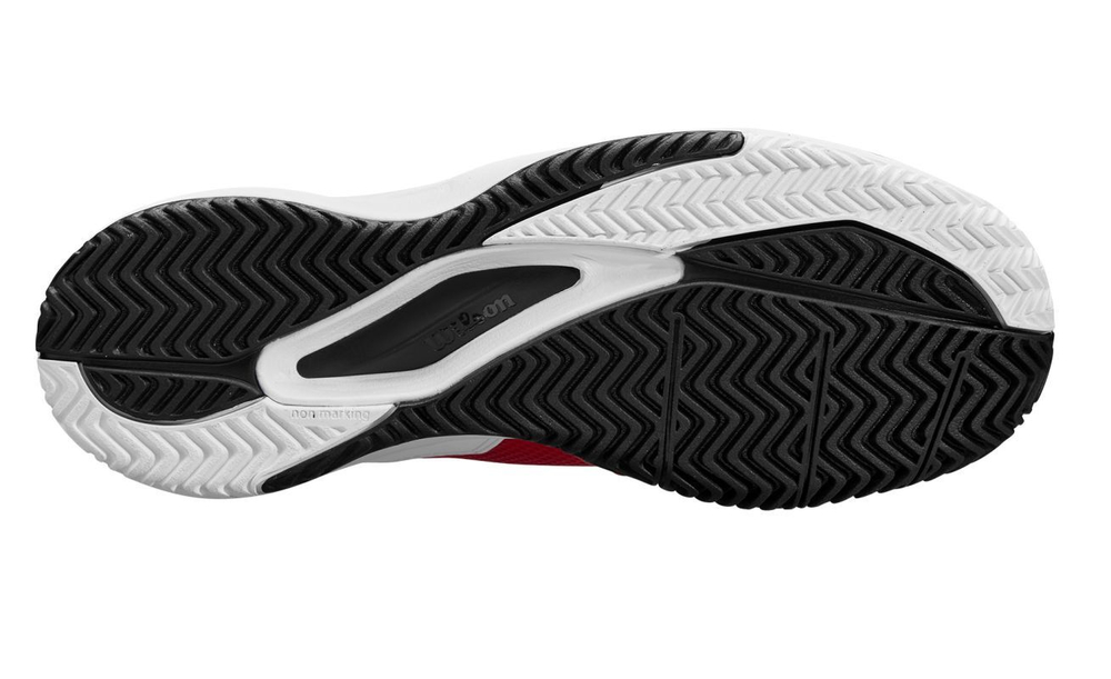 Мужские кроссовки теннисные Wilson Rush Pro Ace - красный