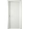 Фото двери Лайн-1 белая эмаль глухая