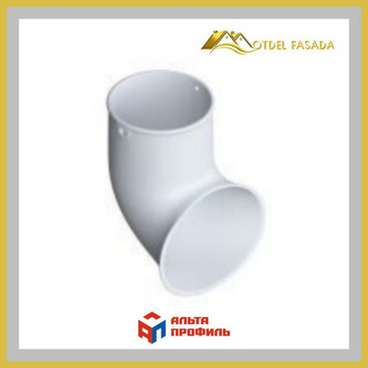 Слив трубы ПВХ Альта-Профиль Элит белый