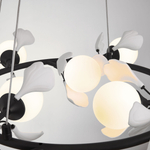 799097 Люстра CERAMO BW 9х6W(led) G9 ЧЕРНЫЙ/БЕЛЫЙ