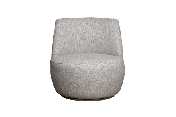 Кресло Риволи(GD/Rivoli) поворотное рогожка св.бежевое Santo1902-SECRU 73x80x74см Garda Decor