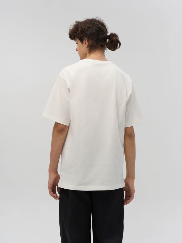 Футболка Плотная Мужская тофу - фото 2