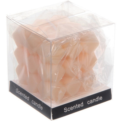 Свеча «Изящный куб» 5*5, Розовый