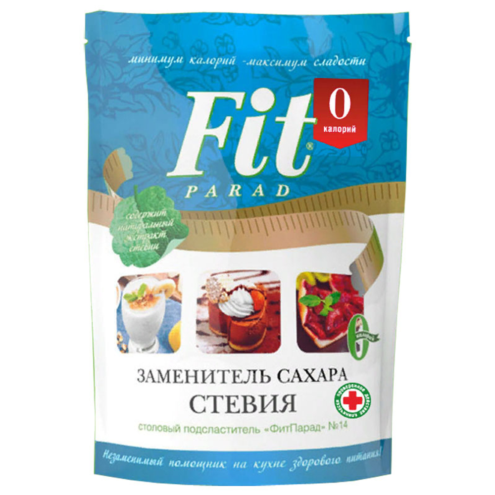 ФитПарад Заменитель сахара "ФитПарад № 14" на основе эритритола (150 гр.)