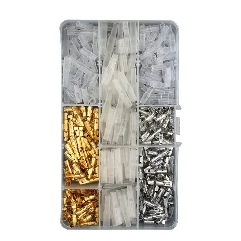 Комплект для подключения питания,Мужские и женские соединительные клеммы - 120 штук в упаковке, 1 комплект