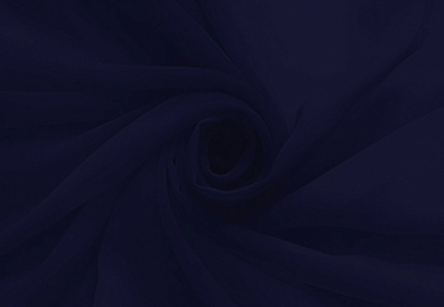 Ткань Шифон, 120гр/м.п., 150 см, ультрамариновый