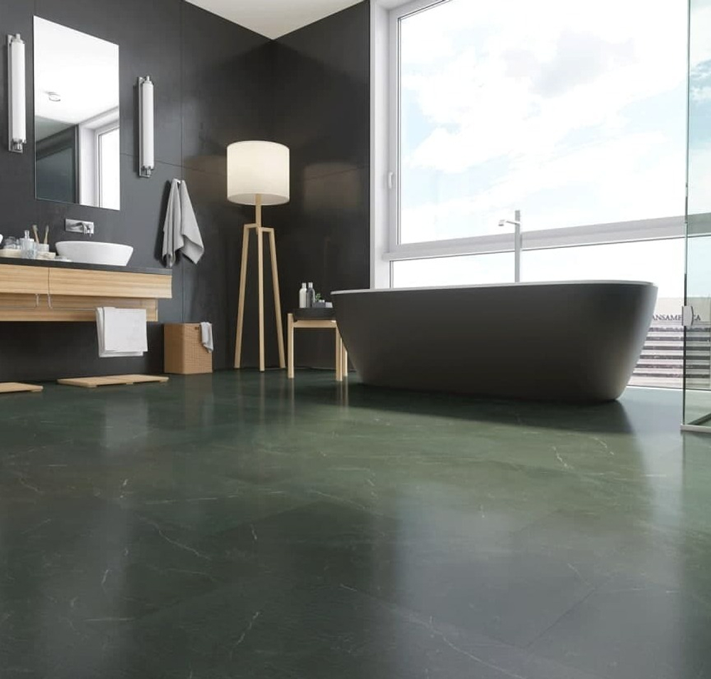 Кварцевый ламинат Fargo Камень Имперадор Грей 68S451