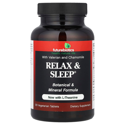 Futurebiotics, Relax & Sleep®, 120 вегетарианских таблеток