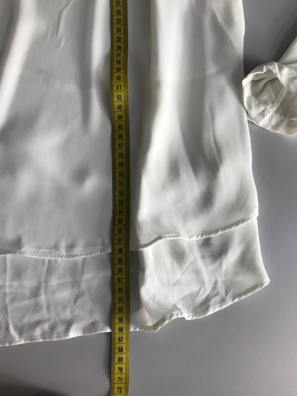 Блузка Marks&Spencer шелковистая, маркировка 44, визуально на 50 размер