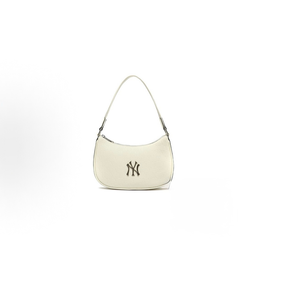 Сумка MLB Monogram Hobo Bag Cream