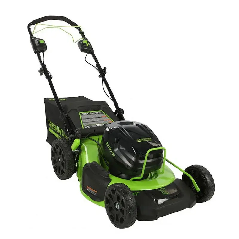 Аккумуляторная газонокосилка Greenworks GC82LM51SP2 (без АКБ и ЗУ) 2515907