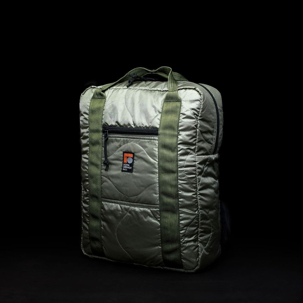 Рюкзак Gosha Orekhov Go Refrigi Waves Brick Pack светлый хаки