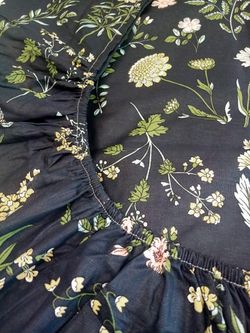 Простынь на резинке "Botany" 180х200 см  Сказка сатин