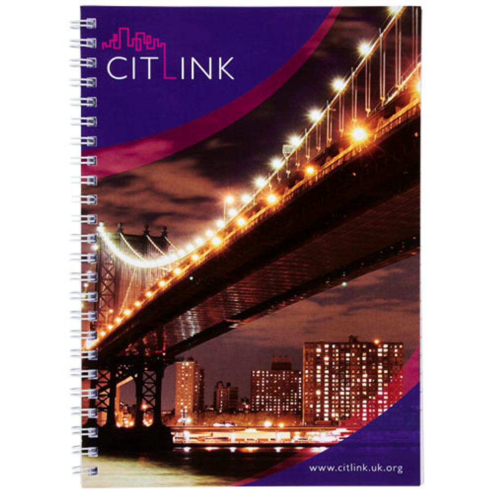 Блокнот Desk-Mate® формата A5 на спирали