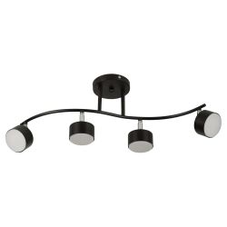 Светильник настенно-потолочный спот Rivoli   7074-704 4хGX53 15 Вт поворотный