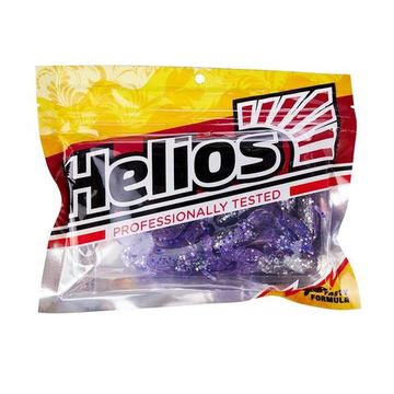 Лягушка Helios Crazy Frog 3,55"/9,0 см Silver Sparkles & Fio 4шт. (HS-23-036)