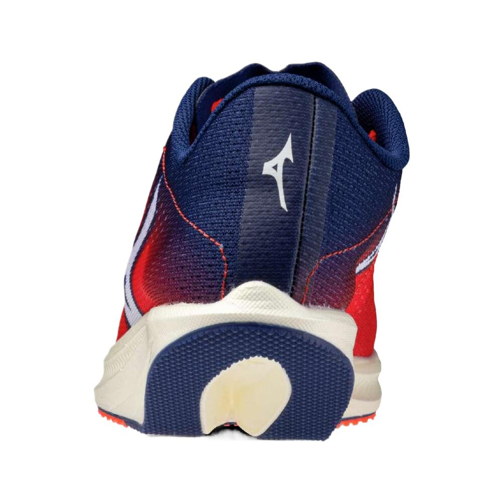 Mizuno Abrasion Resistant Low top Running Shoes Unisex Red