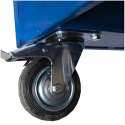 Инструментальная тележка, 7 ящиков, сине-серая, TIV7907P