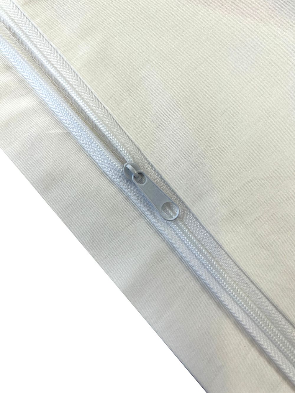 Наволочка 1шт сатин Milky Garden "Snowwhite" 50x70 см на молнии