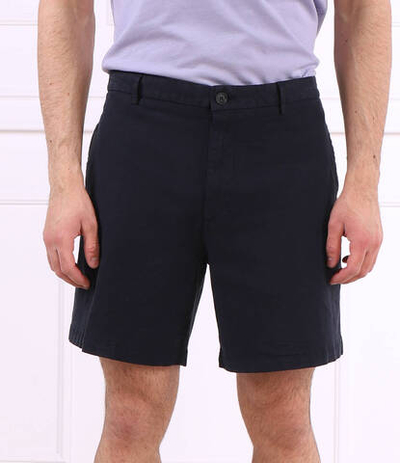 Льняное шорты Karlos BOSS BLACK - черный(50490563)