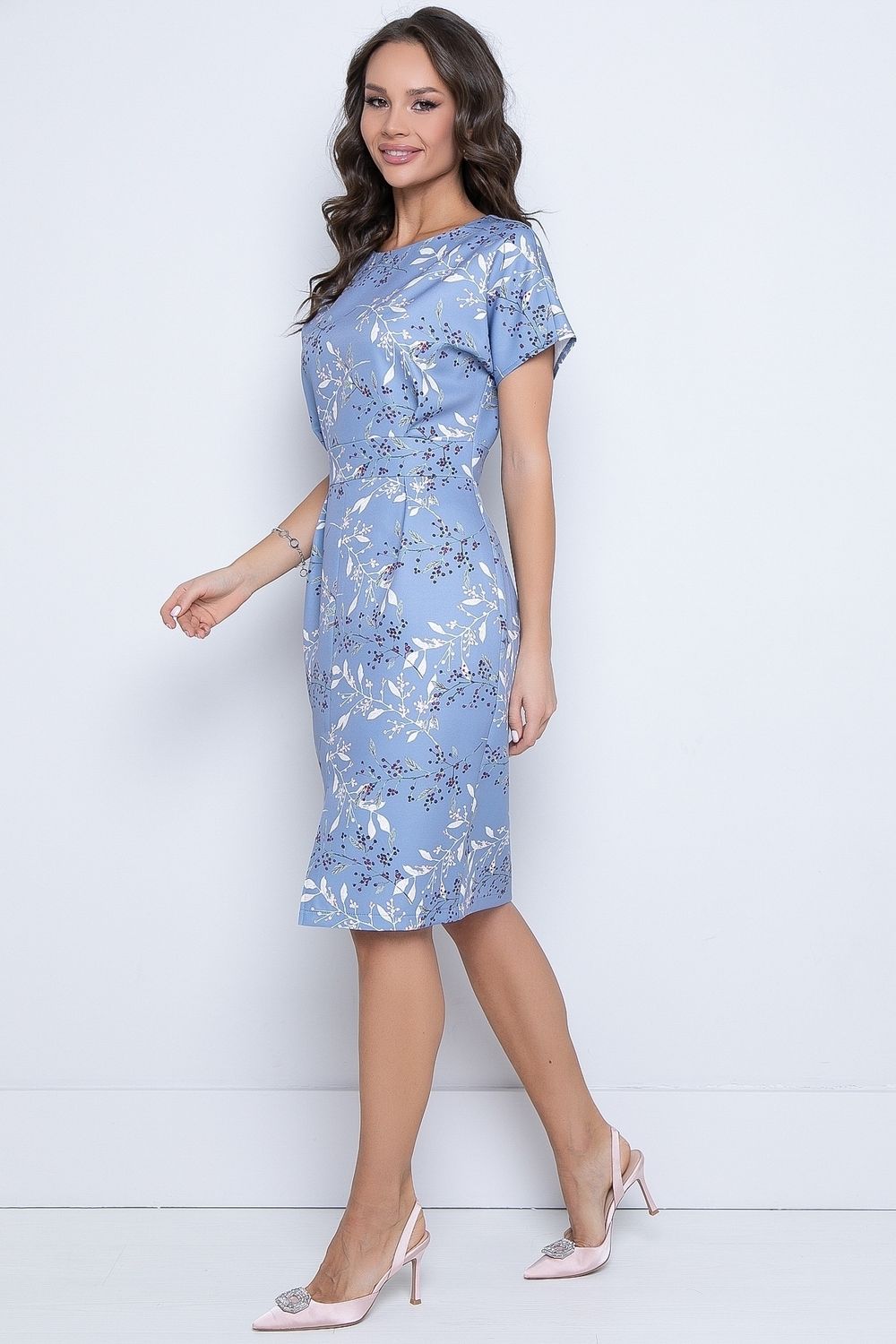 Платье Виктория (блу) Diolche (Акция)